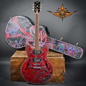 DILLION ES335 Carved and painted, SOLD